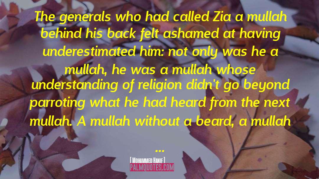 Mohammed Hanif Quotes: The generals who had called