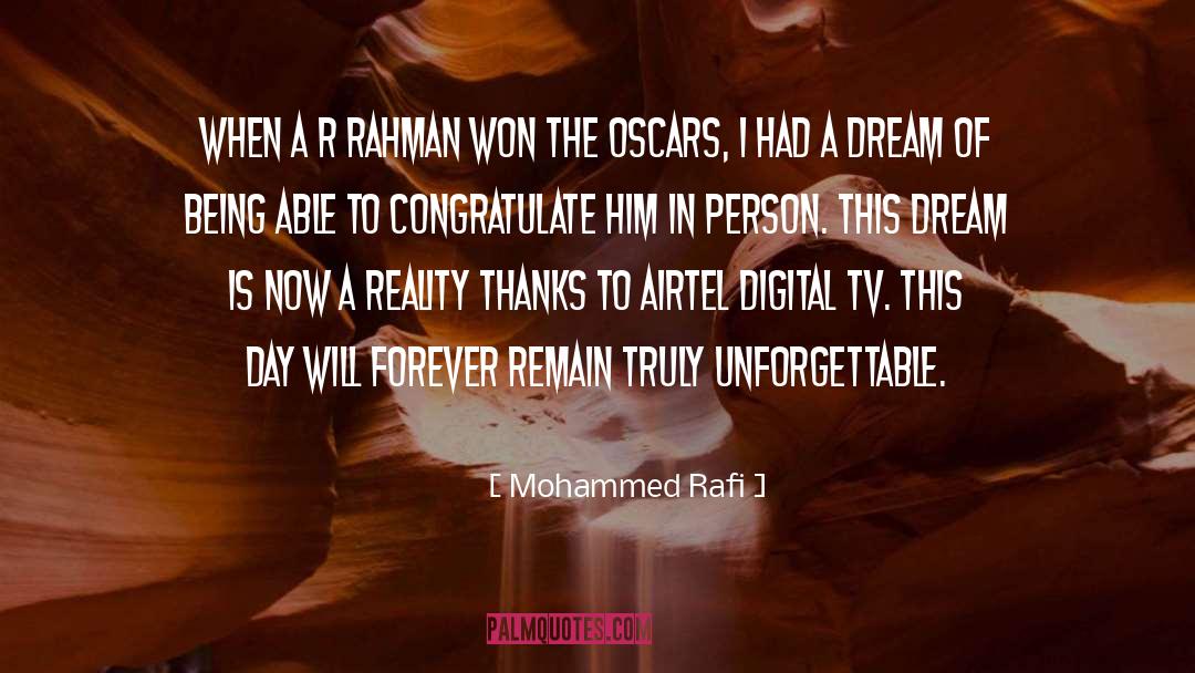 Mohammed Rafi Quotes: When A R Rahman won