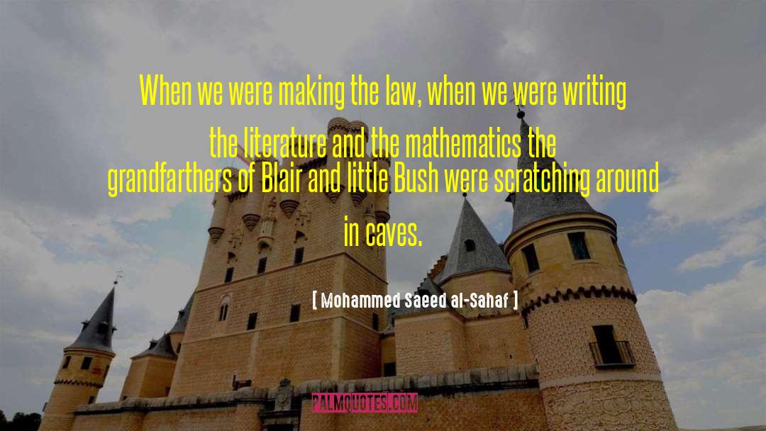 Mohammed Saeed Al-Sahaf Quotes: When we were making the