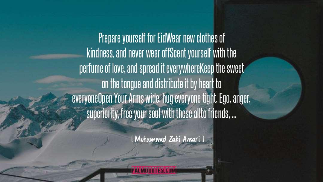 Mohammed Zaki Ansari Quotes: Prepare yourself for Eid<br />Wear