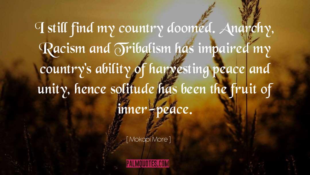 Mokapi More Quotes: I still find my country