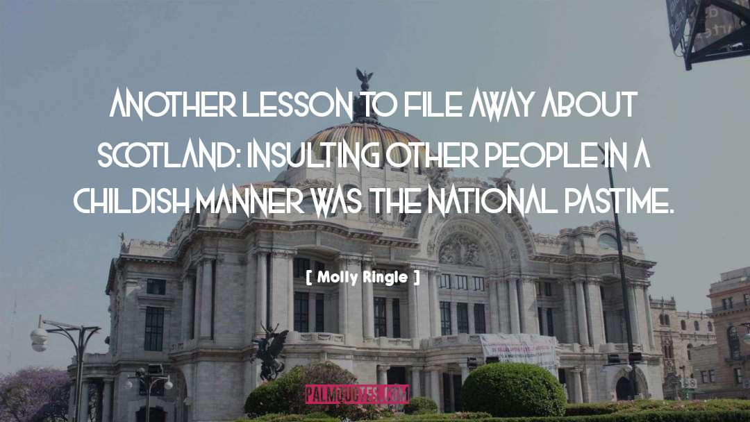 Molly Ringle Quotes: Another lesson to file away