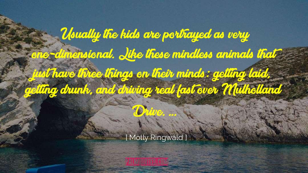 Molly Ringwald Quotes: Usually the kids are portrayed