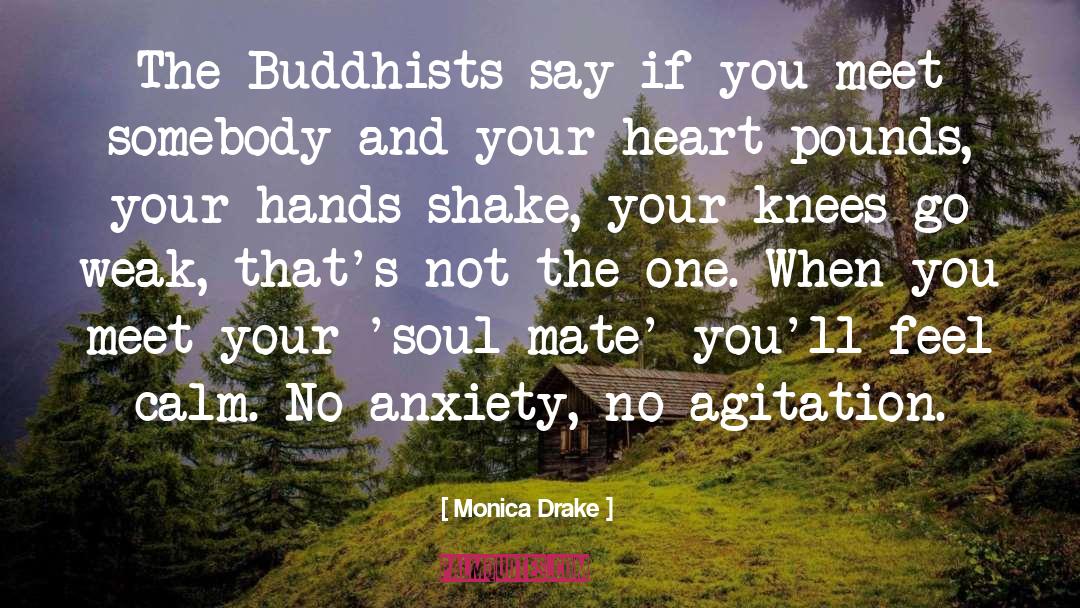 Monica Drake Quotes: The Buddhists say if you