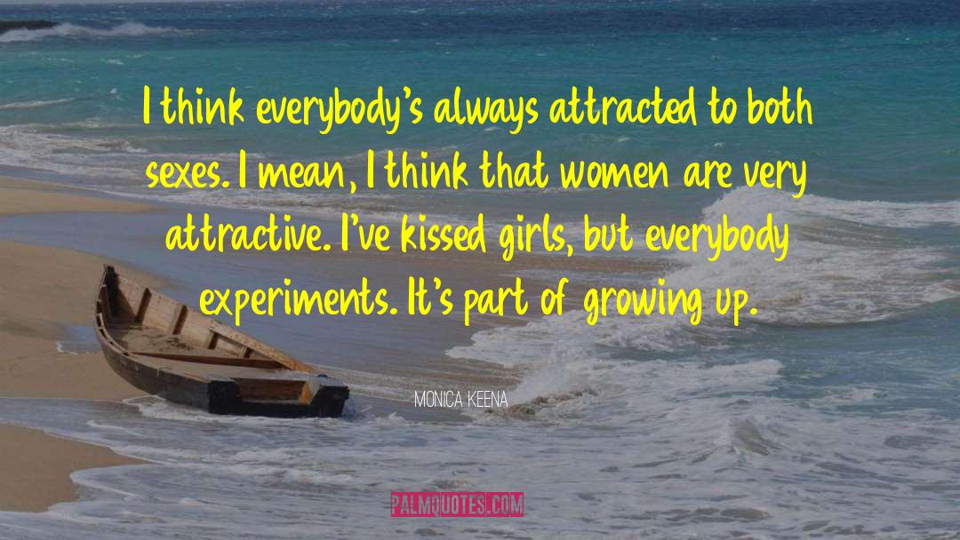 Monica Keena Quotes: I think everybody's always attracted