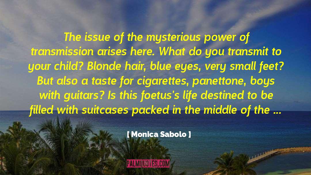 Monica Sabolo Quotes: The issue of the mysterious