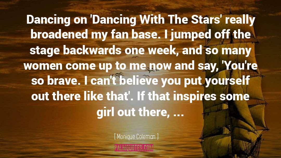 Monique Coleman Quotes: Dancing on 'Dancing With The