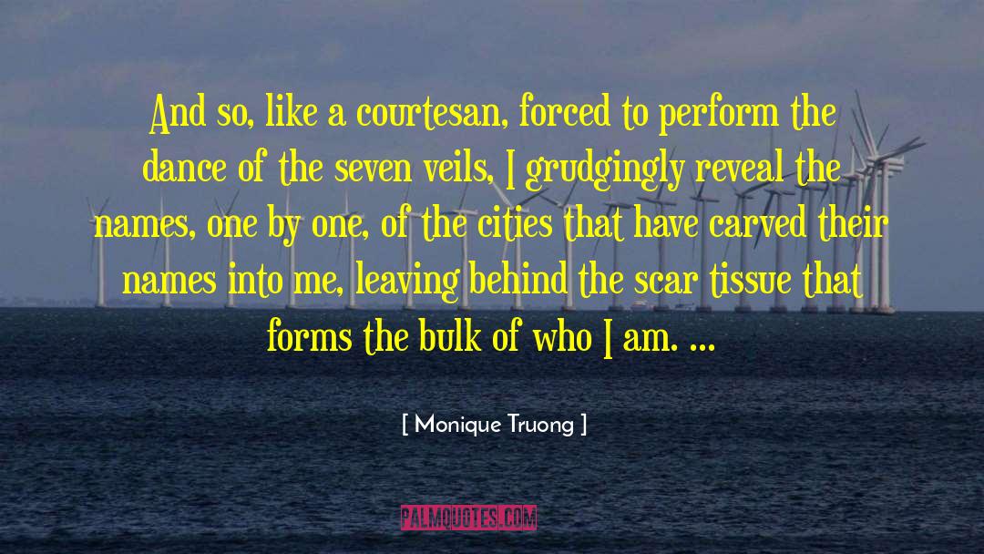 Monique Truong Quotes: And so, like a courtesan,