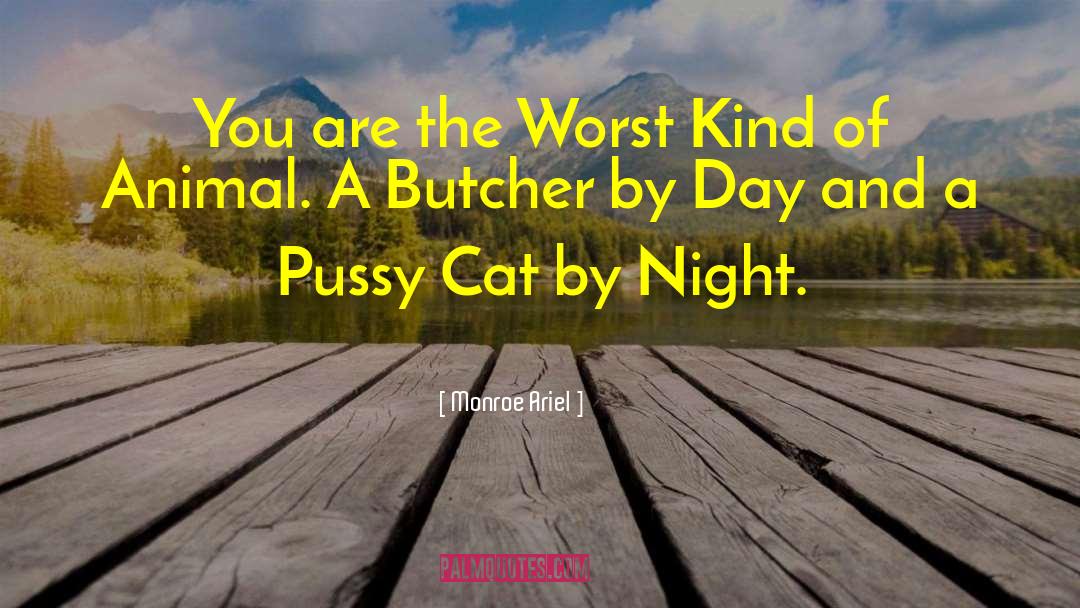 Monroe Ariel Quotes: You are the Worst Kind