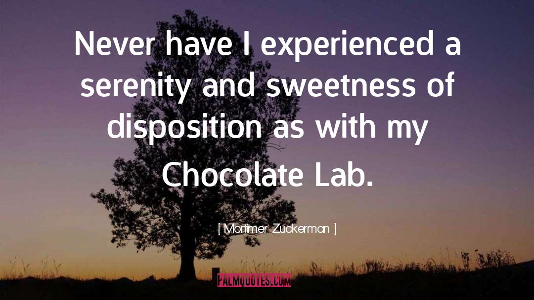 Mortimer Zuckerman Quotes: Never have I experienced a