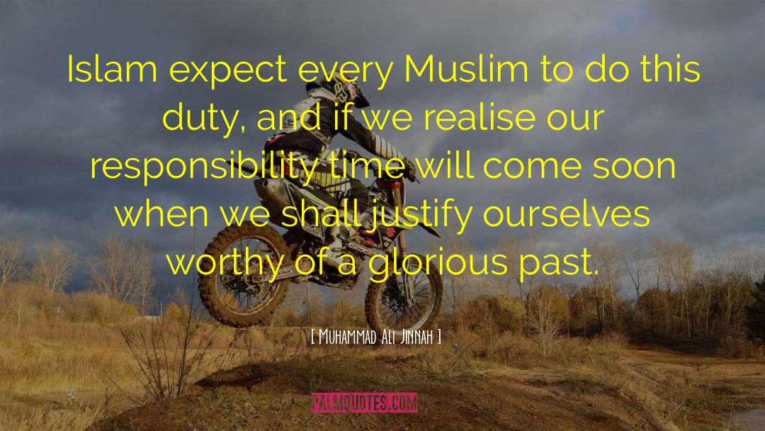 Muhammad Ali Jinnah Quotes: Islam expect every Muslim to