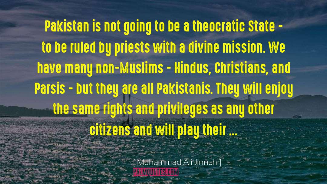 Muhammad Ali Jinnah Quotes: Pakistan is not going to