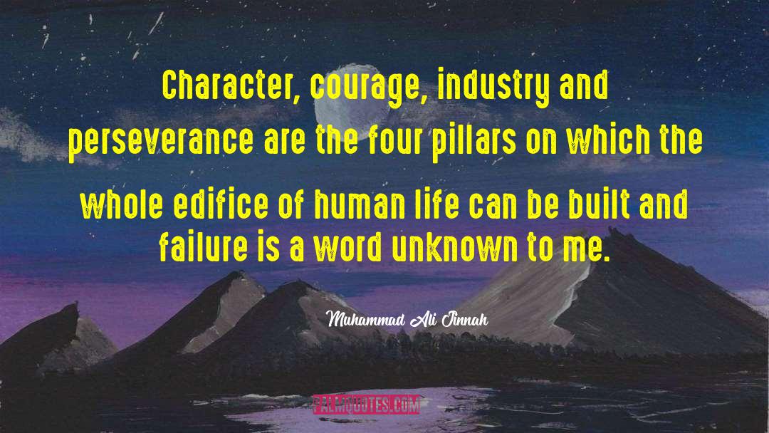 Muhammad Ali Jinnah Quotes: Character, courage, industry and perseverance