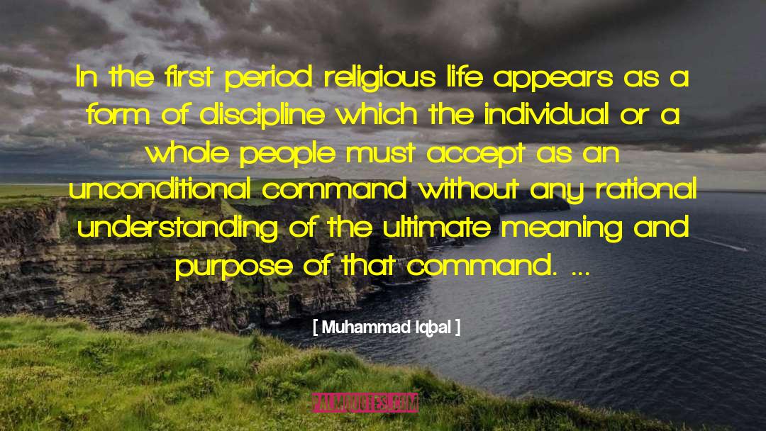 Muhammad Iqbal Quotes: In the first period religious