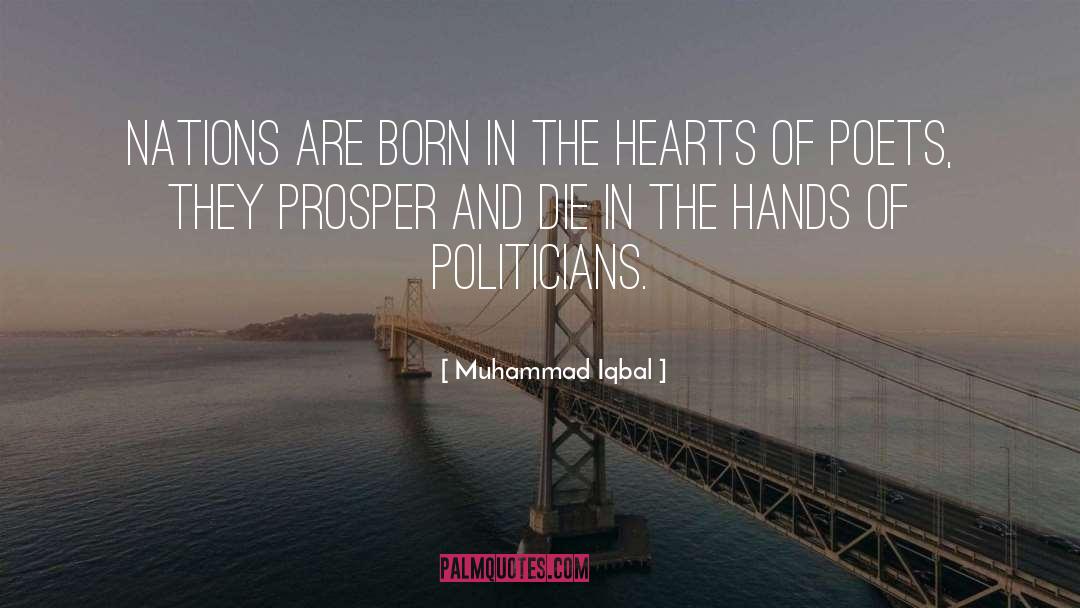 Muhammad Iqbal Quotes: Nations are born in the