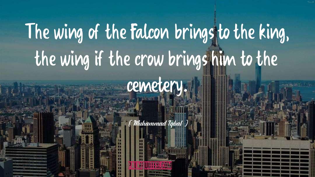 Muhammad Iqbal Quotes: The wing of the Falcon