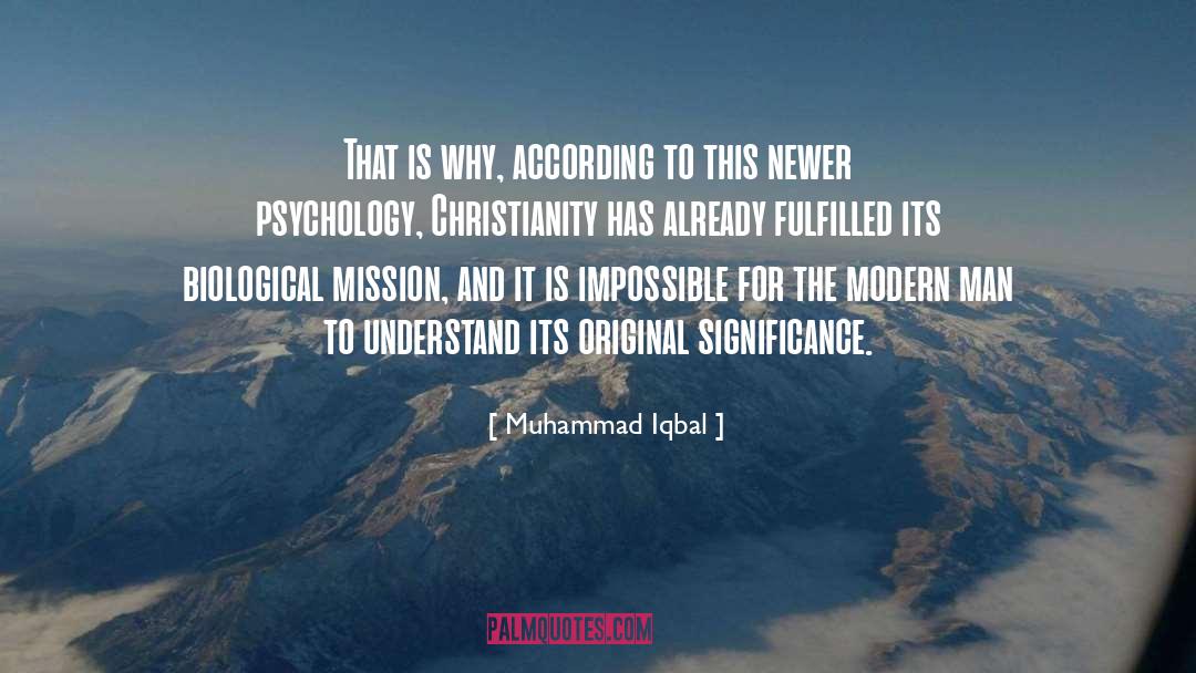 Muhammad Iqbal Quotes: That is why, according to