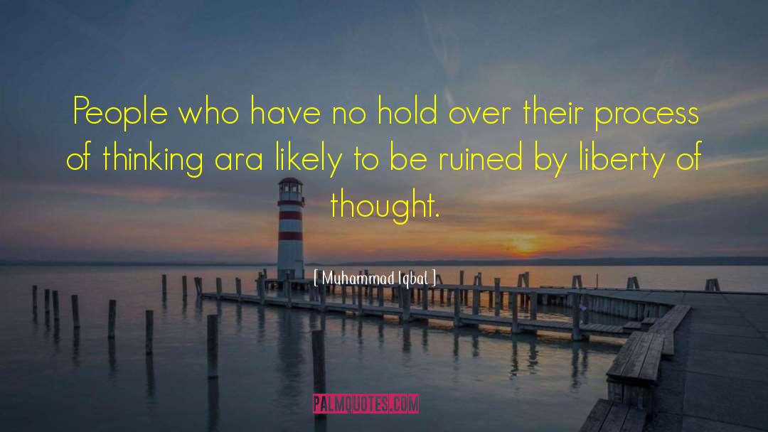 Muhammad Iqbal Quotes: People who have no hold