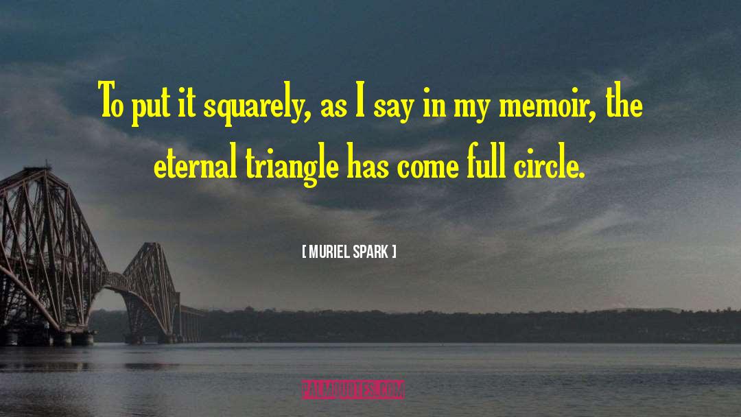 Muriel Spark Quotes: To put it squarely, as