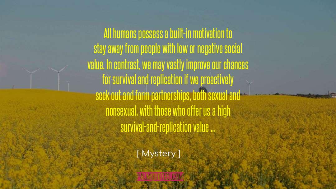 Mystery Quotes: All humans possess a built-in