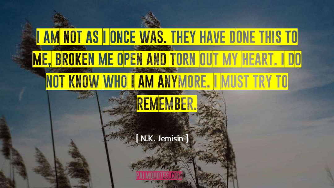 N.K. Jemisin Quotes: I am not as I