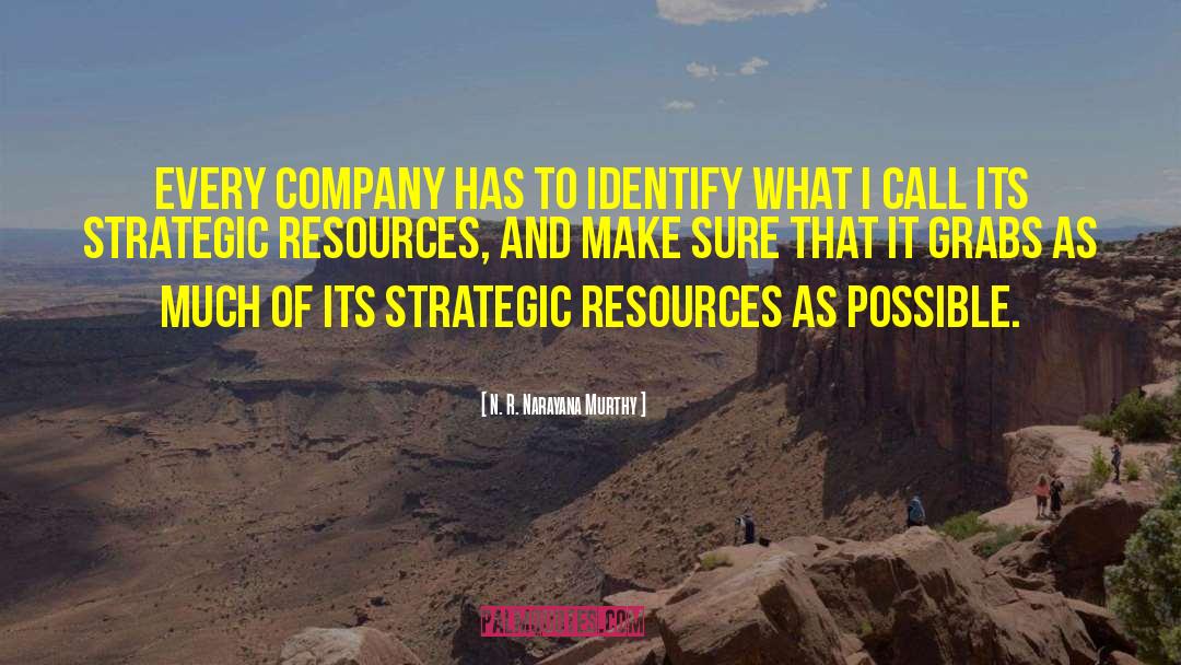 N. R. Narayana Murthy Quotes: Every company has to identify