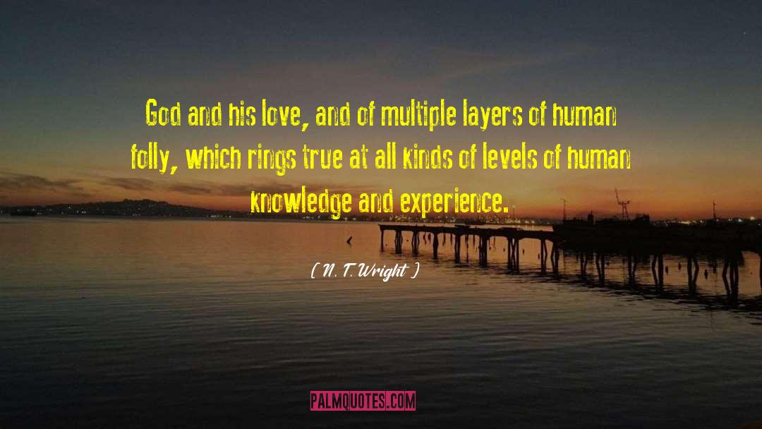 N. T. Wright Quotes: God and his love, and
