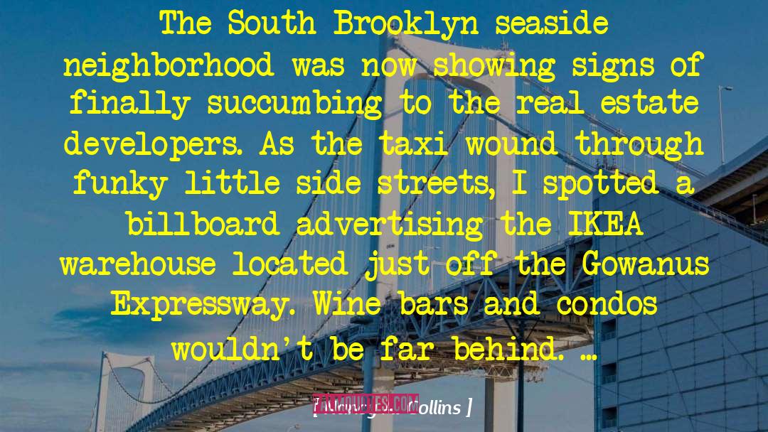 Nancy A. Collins Quotes: The South Brooklyn seaside neighborhood