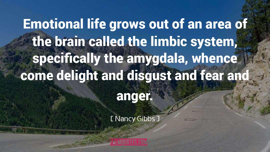 Nancy Gibbs Quotes: Emotional life grows out of