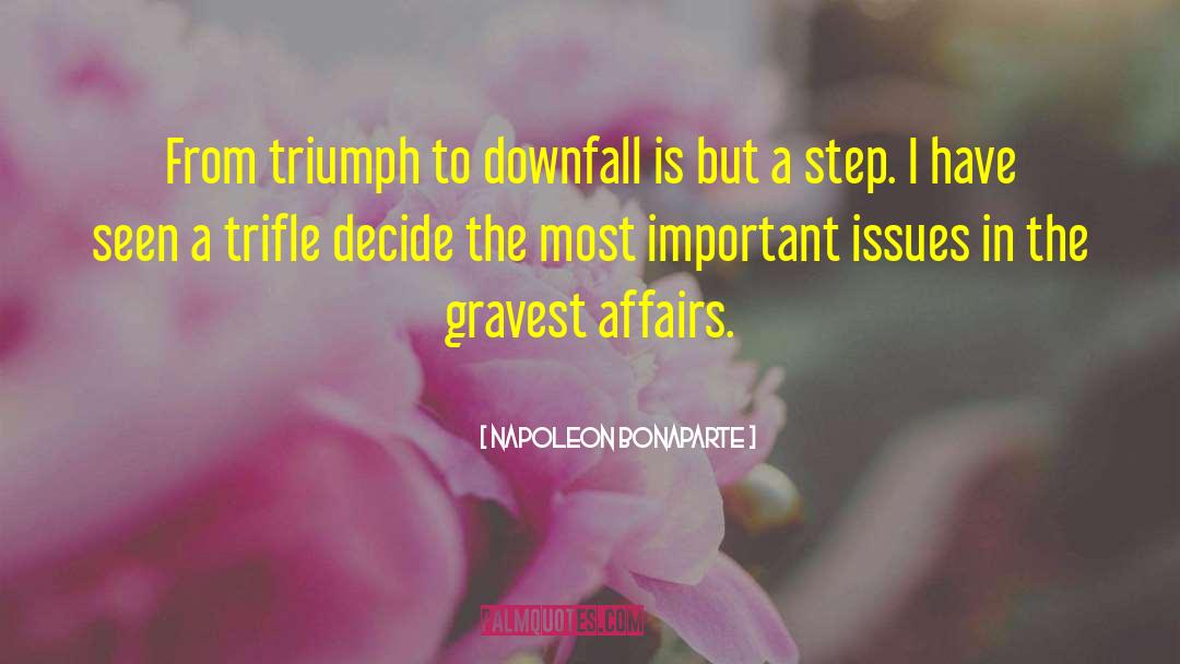 Napoleon Bonaparte Quotes: From triumph to downfall is