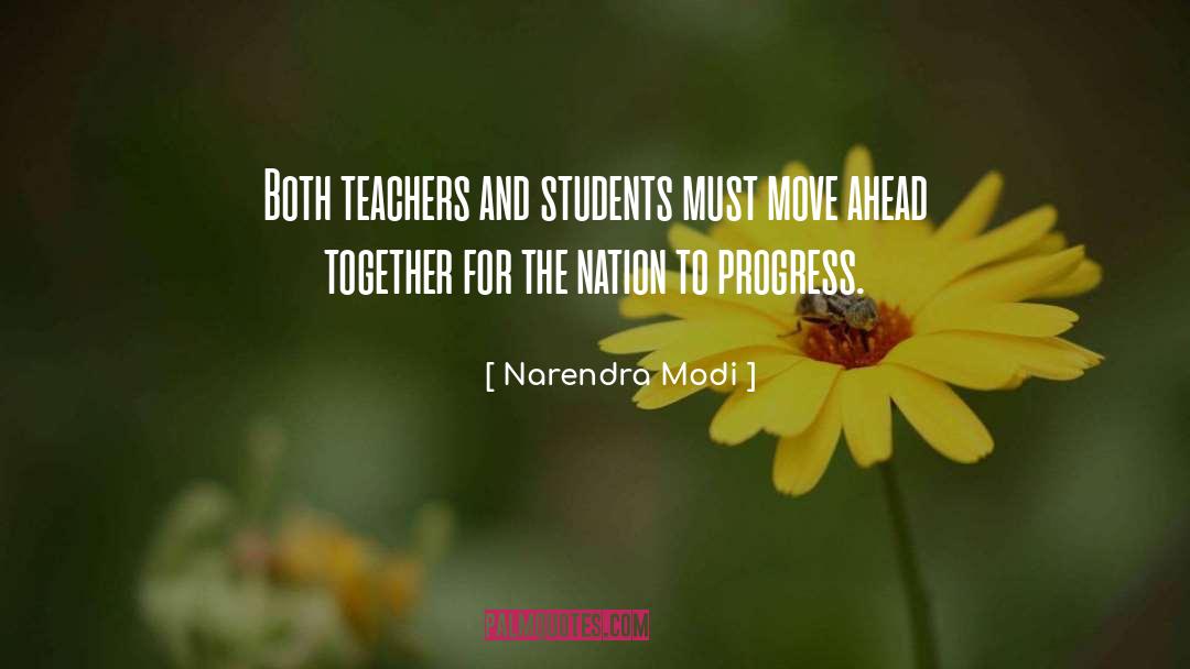 Narendra Modi Quotes: Both teachers and students must