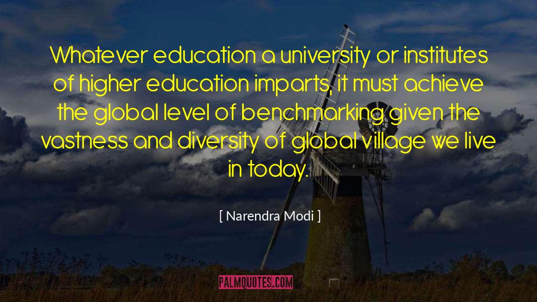 Narendra Modi Quotes: Whatever education a university or