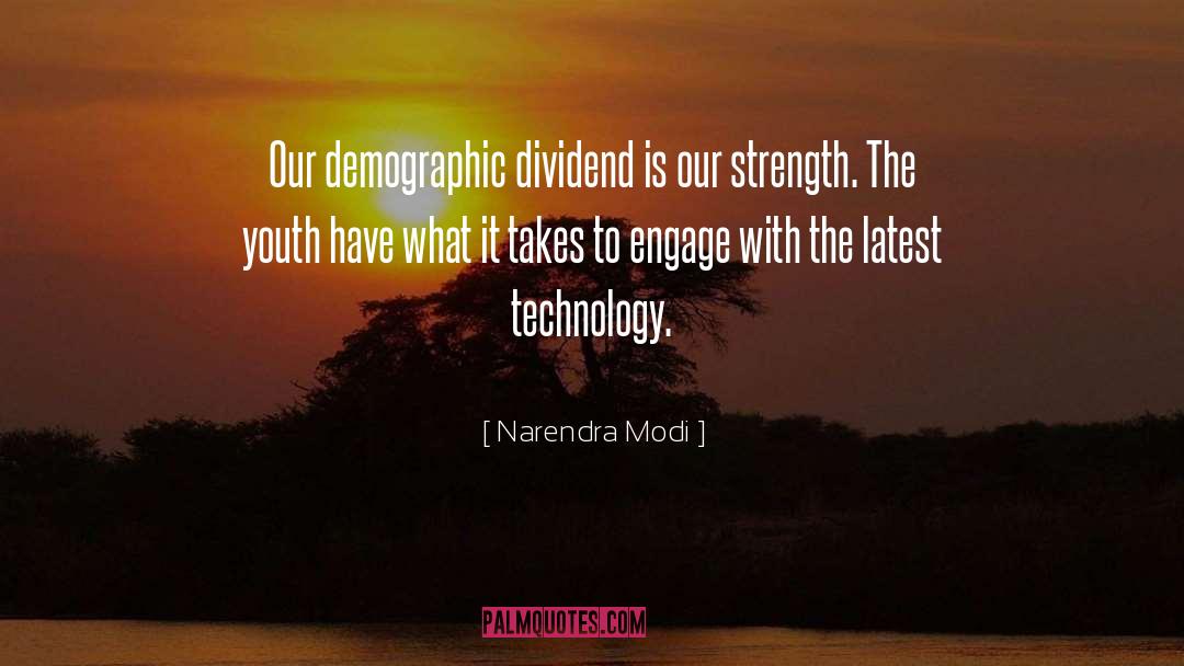 Narendra Modi Quotes: Our demographic dividend is our
