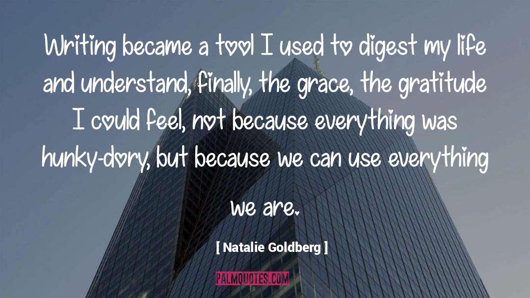 Natalie Goldberg Quotes: Writing became a tool I