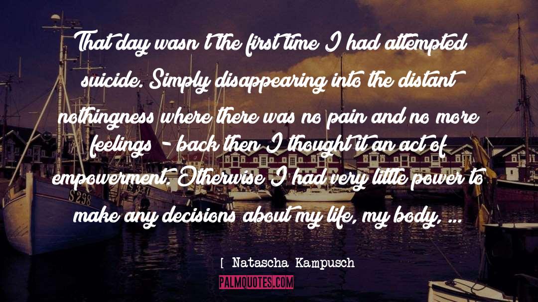Natascha Kampusch Quotes: That day wasn't the first