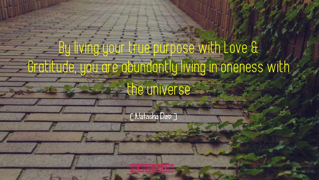 Natasha Dao Quotes: By living your true purpose