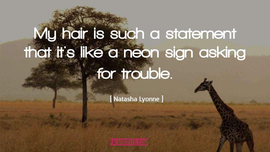 Natasha Lyonne Quotes: My hair is such a