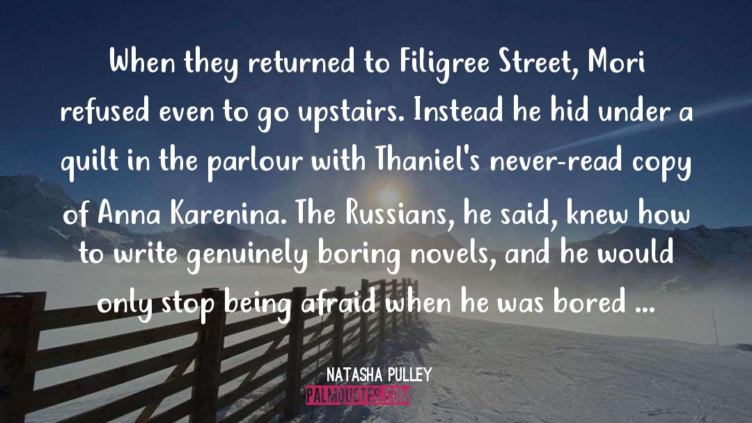 Natasha Pulley Quotes: When they returned to Filigree