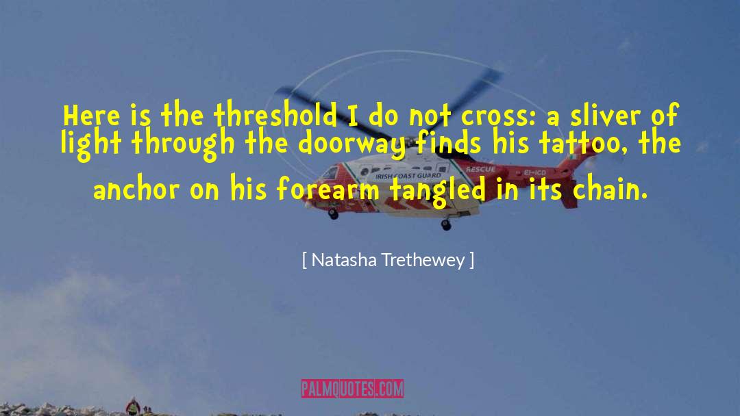 Natasha Trethewey Quotes: Here is the threshold I