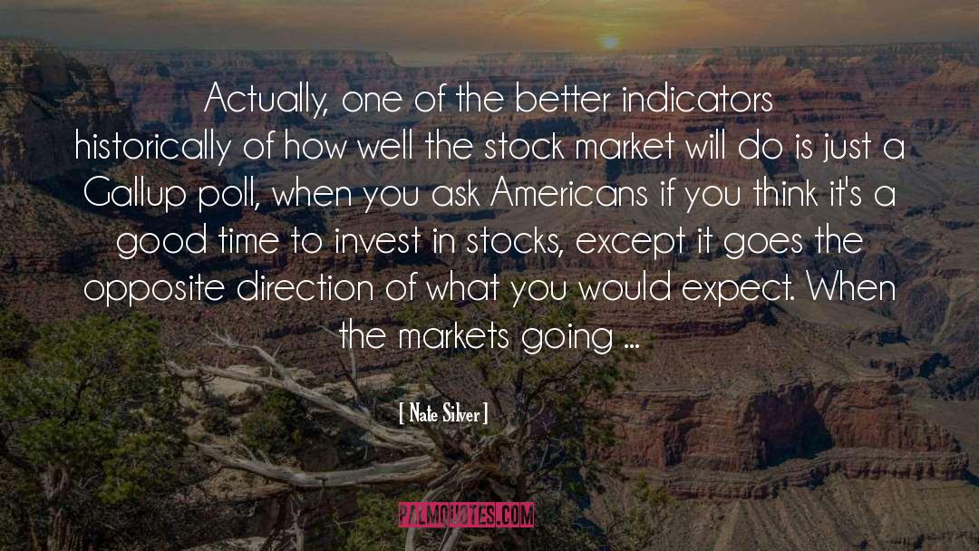 Nate Silver Quotes: Actually, one of the better