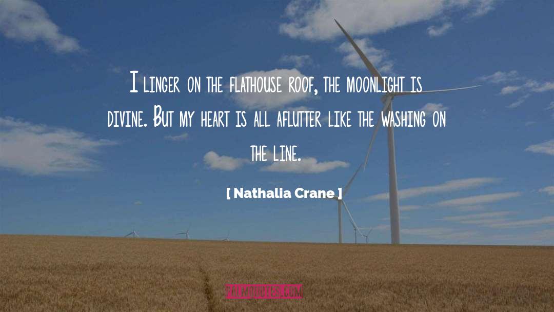Nathalia Crane Quotes: I linger on the flathouse