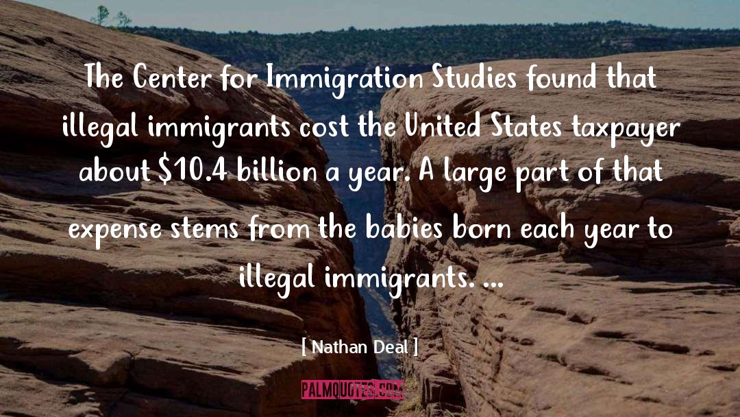 Nathan Deal Quotes: The Center for Immigration Studies