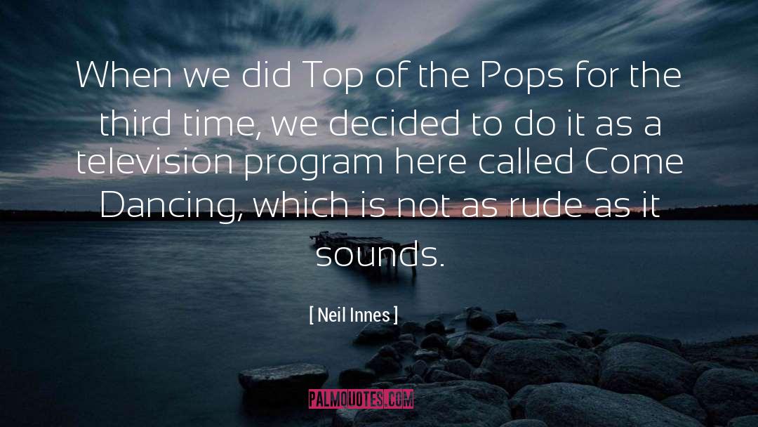 Neil Innes Quotes: When we did Top of