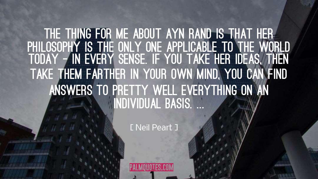 Neil Peart Quotes: The thing for me about