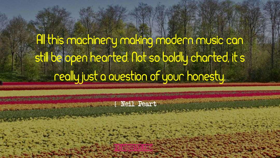 Neil Peart Quotes: All this machinery making modern