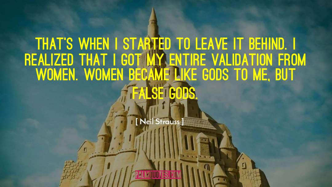 Neil Strauss Quotes: That's when I started to