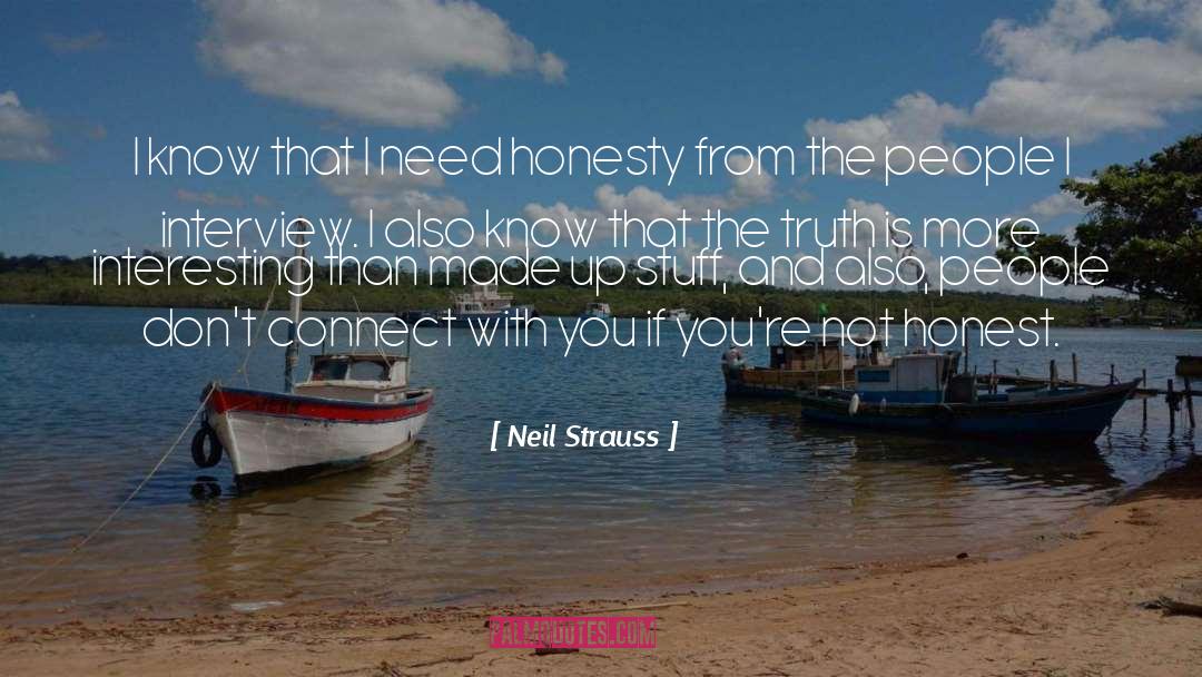 Neil Strauss Quotes: I know that I need