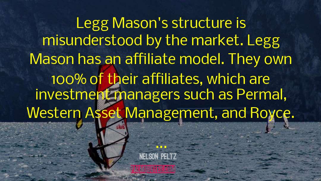 Nelson Peltz Quotes: Legg Mason's structure is misunderstood