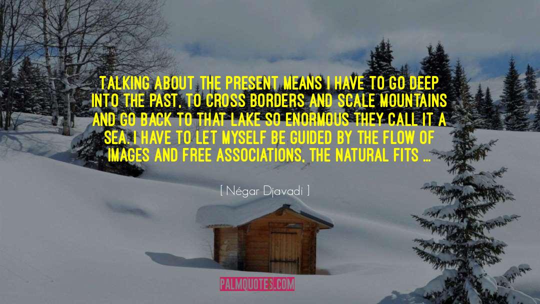 Négar Djavadi Quotes: Talking about the present means