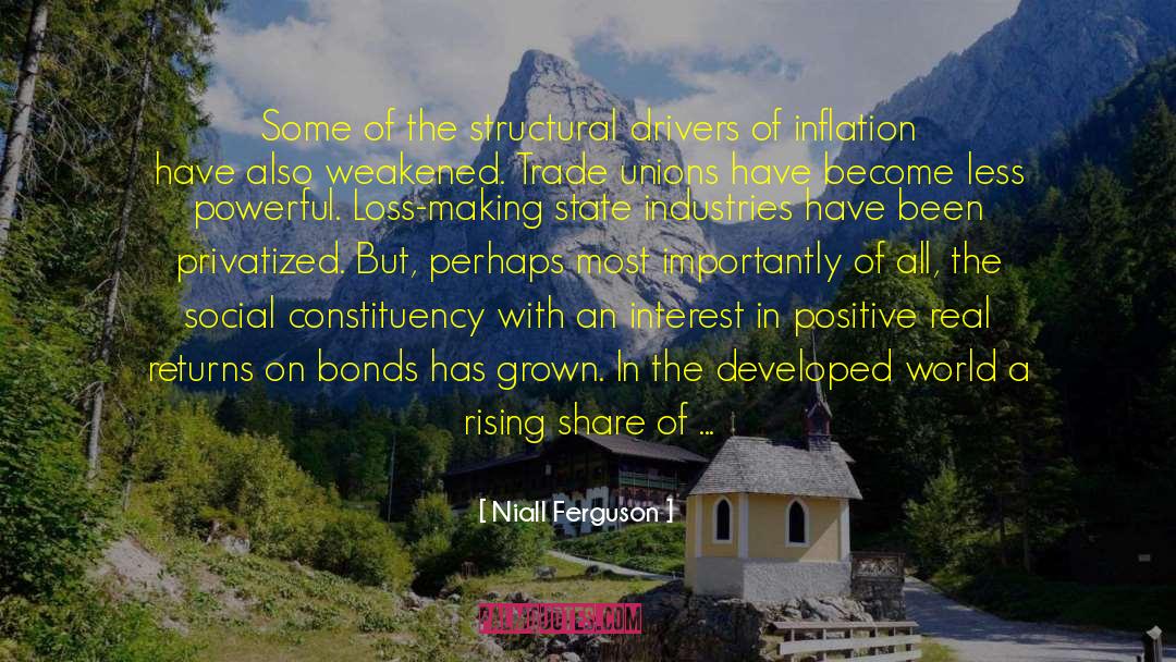 Niall Ferguson Quotes: Some of the structural drivers